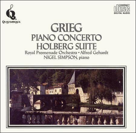 Grieg* : Piano Concerto / Holberg Suite (CD, Comp)