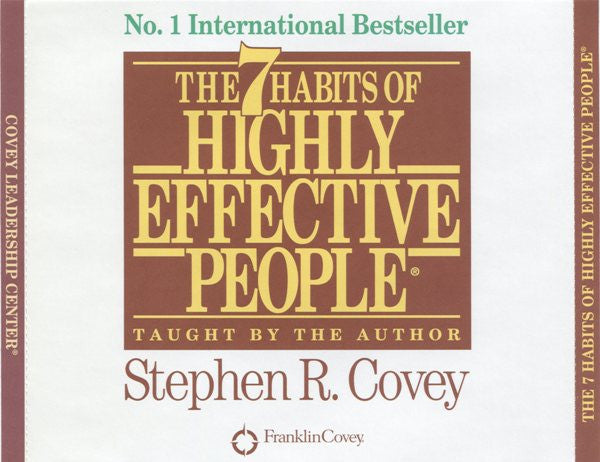 Stephen R. Covey : The 7 Habits Of Highly Effective People (3xCD, Album)