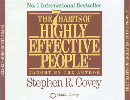 Stephen R. Covey : The 7 Habits Of Highly Effective People (3xCD, Album)