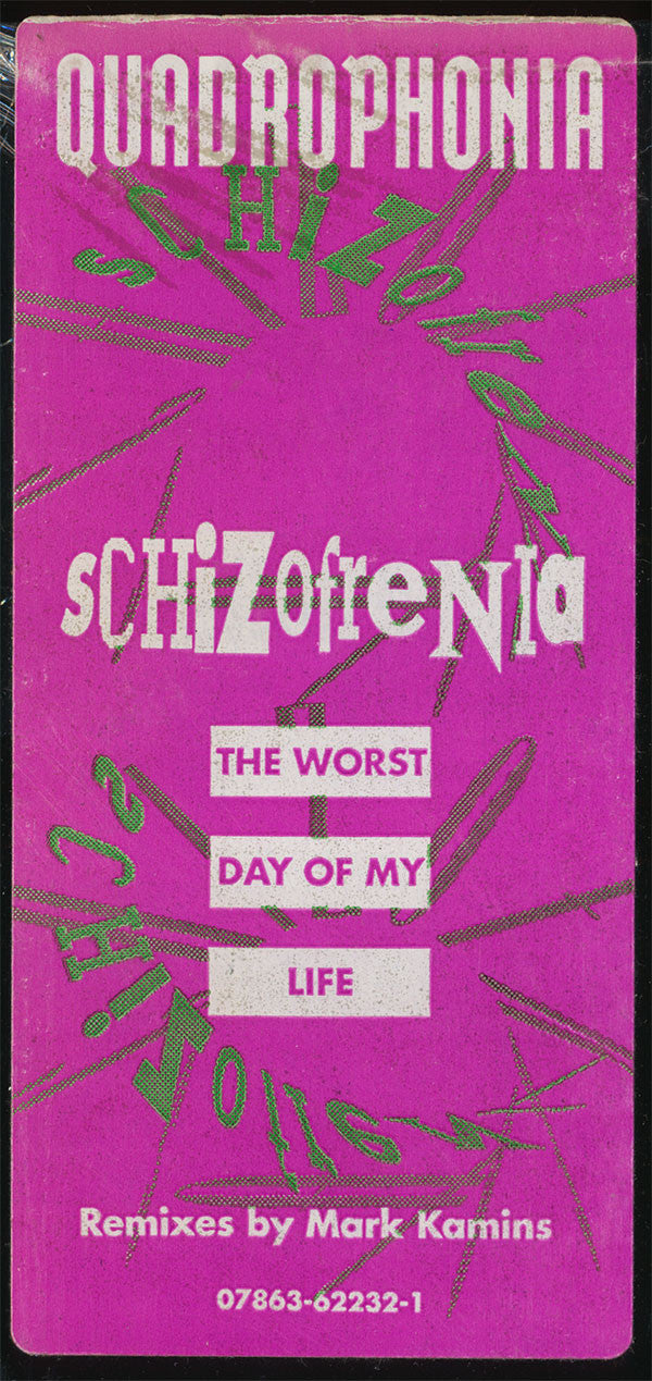 Quadrophonia : Schizofrenia - The Worst Day Of My Life (12")