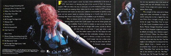 Cyndi Lauper : She's So Unusual (CD, Album, Club, RE)