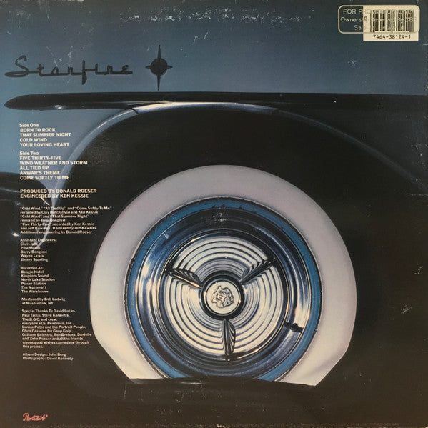 Buck Dharma* : Flat Out (LP, Album, Ter)