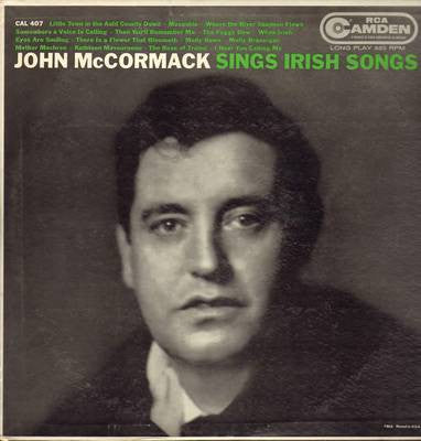 John McCormack (2) : John McCormack Sings Irish Songs (LP, Comp, Mono)