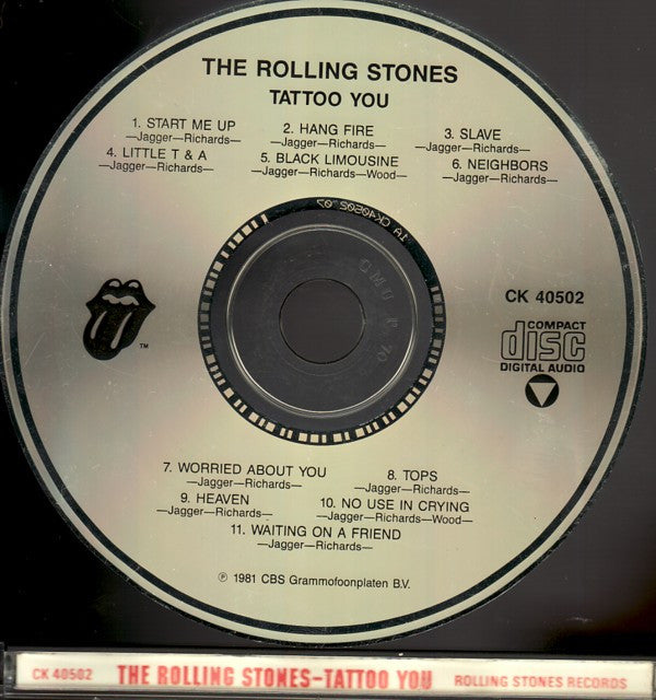 Rolling Stones* : Tattoo You (CD, Album, RE)