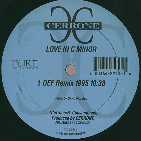 Cerrone : Love In C Minor (12")
