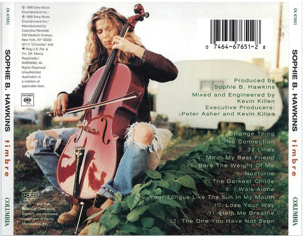 Sophie B. Hawkins : Timbre (HDCD, Album, Enh)
