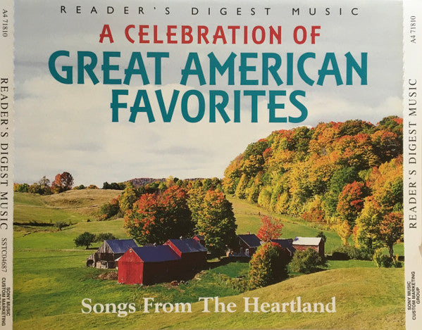 Various : A Celebration Of Great American Favorites (4xCD, Comp)