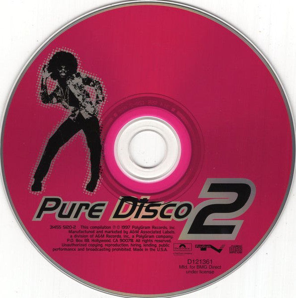 Various : Pure Disco 2 (CD, Comp, Club)