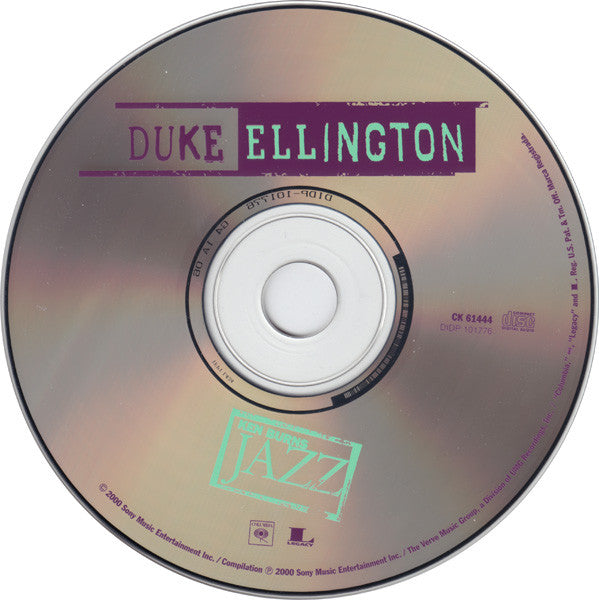 Duke Ellington : Ken Burns Jazz: Duke Ellington (CD, Comp)