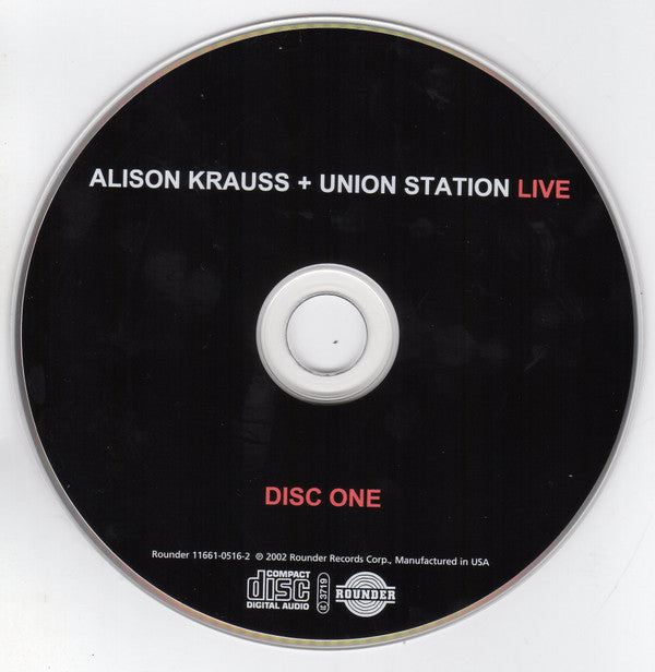 Alison Krauss + Union Station* : Live (2xCD, Album, UML)