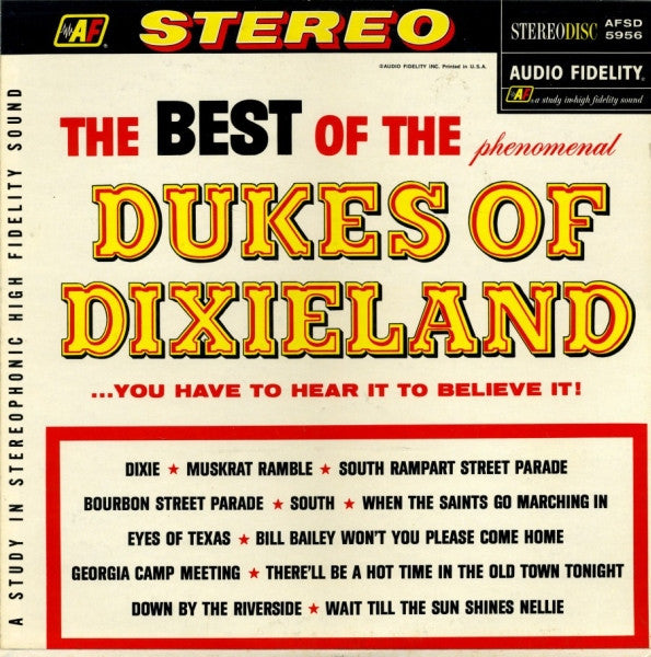 The Dukes Of Dixieland : The Best Of The Dukes Of Dixieland (LP, Comp)