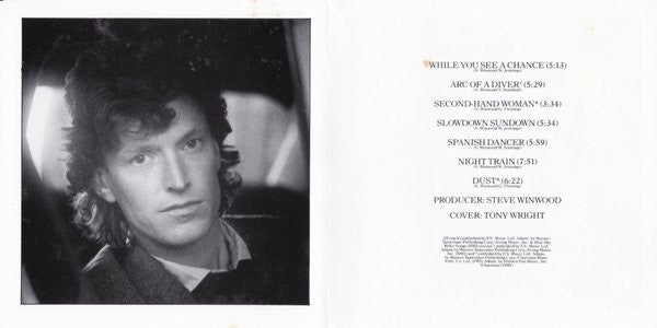 Steve Winwood : Arc Of A Diver (CD, Album)