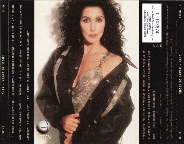 Cher : Heart Of Stone (CD, Album, Club, RE, Pho)