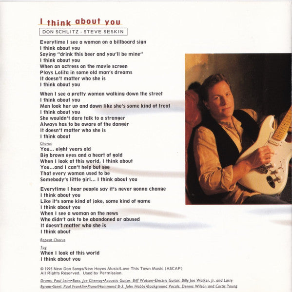 Collin Raye : I Think About You (CD, Album)