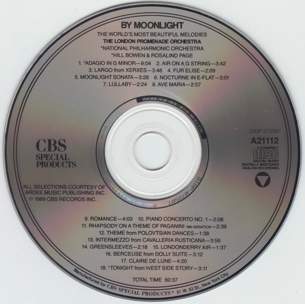 London Promenade Orch* : By Moonlight • World's Most Beautiful Melodies (CD, RE, RM)