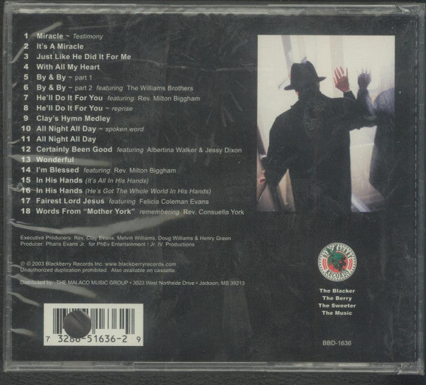 Rev. Clay Evans : Still In The Mix (CD, Album)