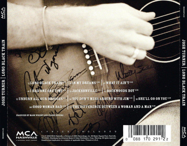 Josh Turner (2) : Long Black Train (HDCD, Album, UML)