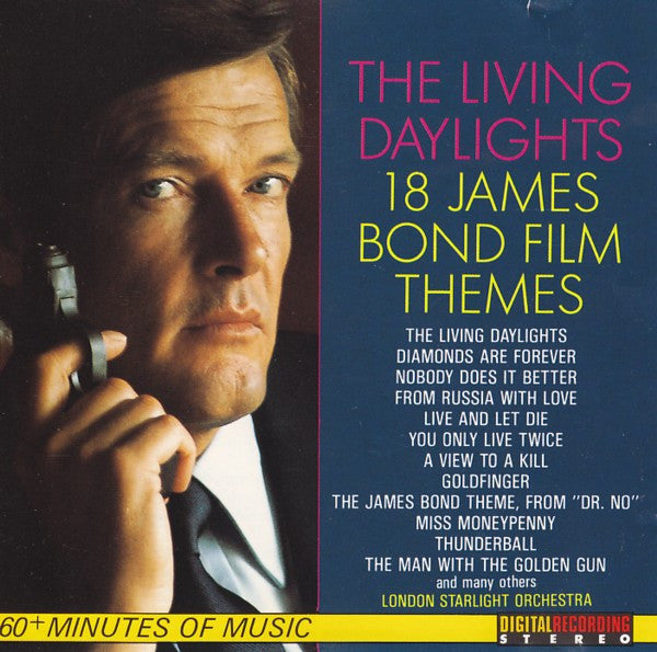London Starlight Orchestra : The Living Daylights - 18 James Bond Film Themes (CD, Album)