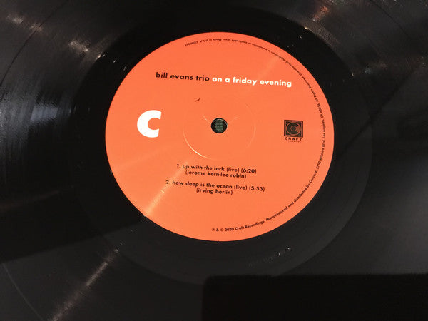 Bill Evans Trio* : On A Friday Evening (2xLP, Album, 180)