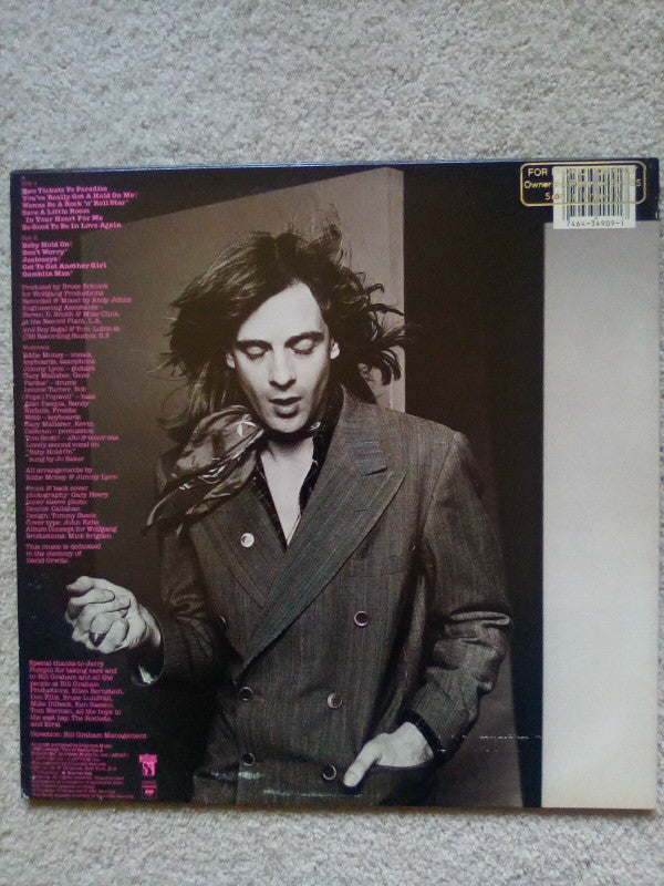 Eddie Money : Eddie Money (LP, Album, RE, Pit)