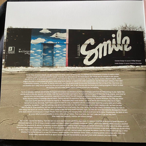 Theo Parrish : Smile (2x12", Comp, RE)