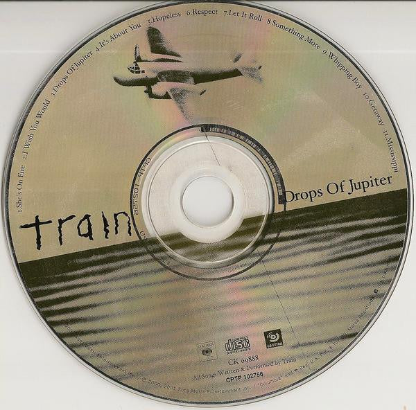 Train (2) : Drops Of Jupiter (CD, Album, Club, Enh)