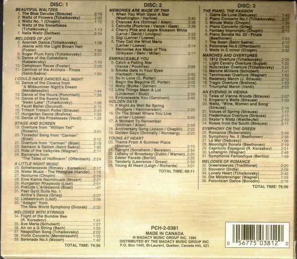 No Artist : 100 World's Best Loved Melodies (3xCD, Comp)