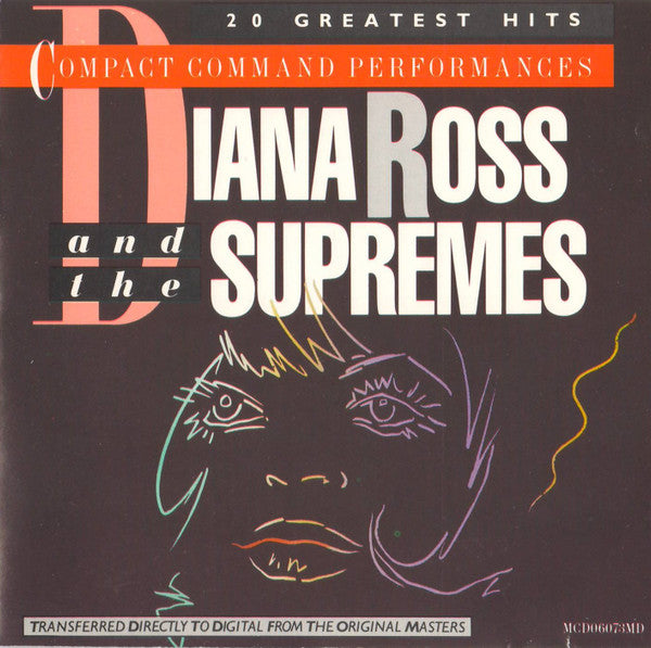 Diana Ross And The Supremes* : 20 Greatest Hits (CD, Comp)