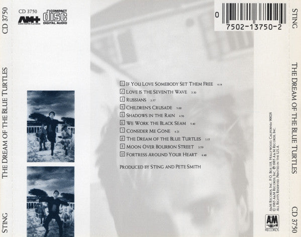 Sting : The Dream Of The Blue Turtles (CD, Album)