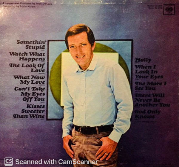 Andy Williams : Love, Andy (LP, Album)