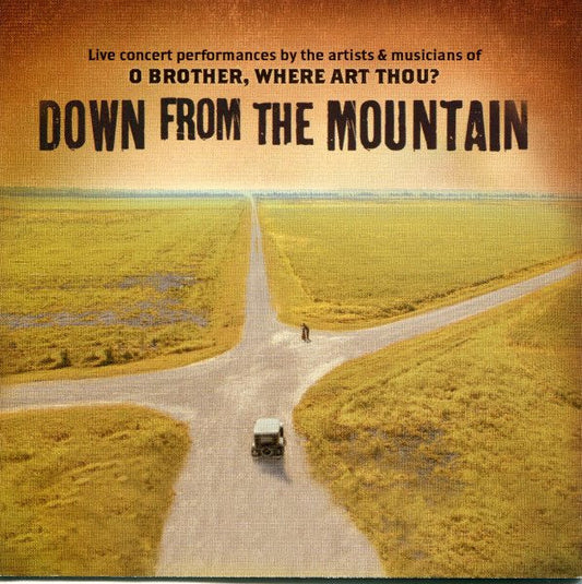 Various : Down From The Mountain (Live Concert Performances By The Artists & Musicians Of O Brother, Where Art Thou?) (CD, Album)
