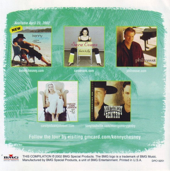 Various : The GM Card Presents: Kenny Chesney - No Shoes, No Shirt, No Problems - Tour (CD, Comp)