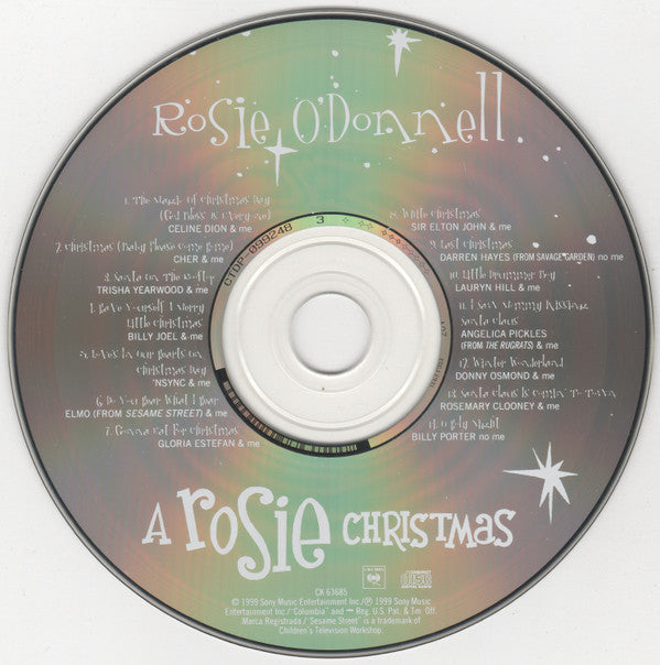Rosie O'Donnell : A Rosie Christmas (CD, Album)