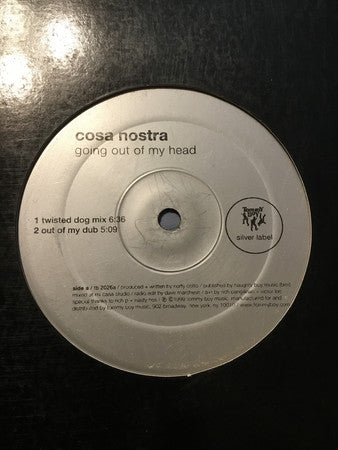 Cosa Nostra : Going Out Of My Head (12")