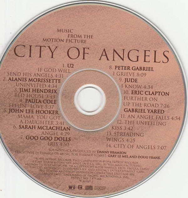 Various : City Of Angels (Music From The Motion Picture) (CD, Comp)