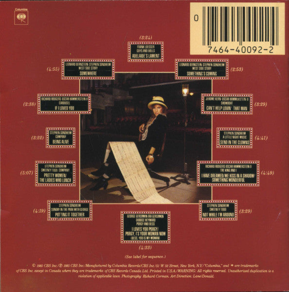 Barbra Streisand : The Broadway Album (CD, Album, RE, Pit)