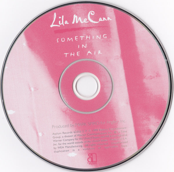 Lila McCann : Something In The Air (CD, Album)