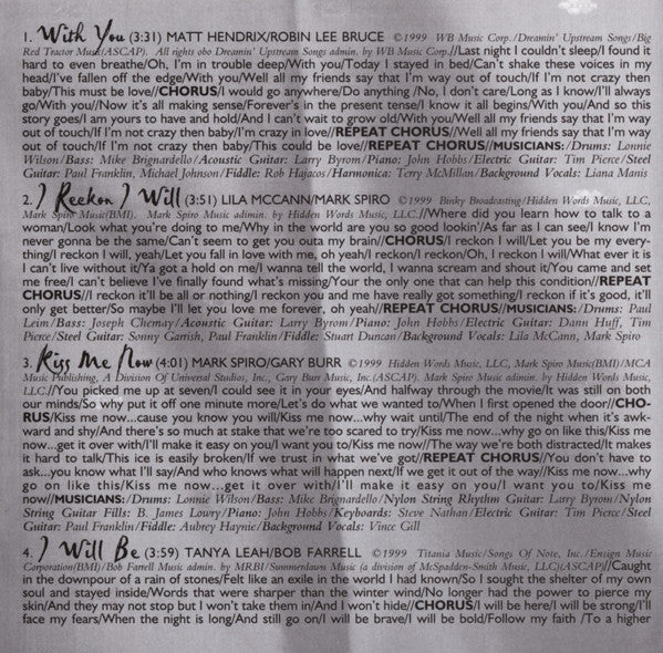 Lila McCann : Something In The Air (CD, Album)