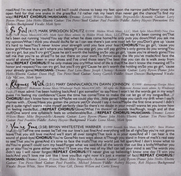 Lila McCann : Something In The Air (CD, Album)