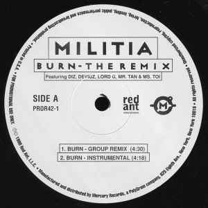 Milicia ‎– Burn (The Remix) [12]