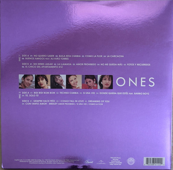 Selena : Ones (2xLP, Comp, MP, Pic, RE, Gat)