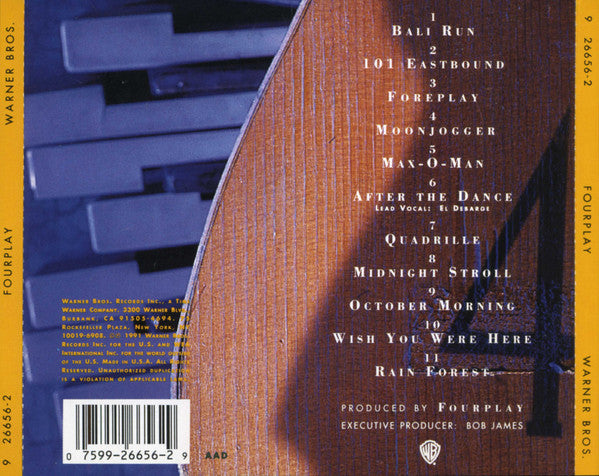 Fourplay (3) : Fourplay (CD, Album)