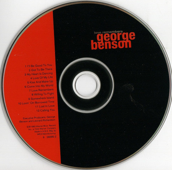 George Benson : Love Remembers (CD, Album)