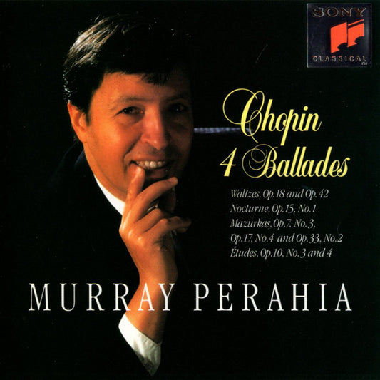 Chopin* - Murray Perahia : 4 Ballades (CD, Club)