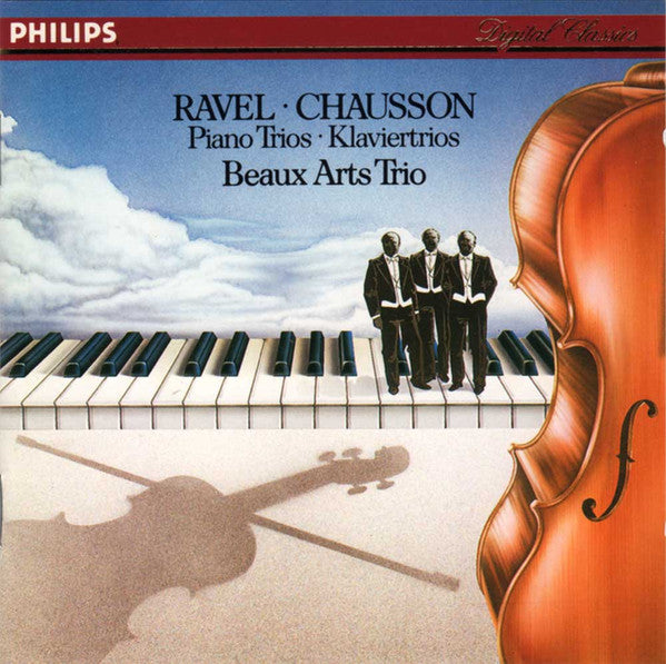 Ravel* - Chausson* • Beaux Arts Trio : Piano Trios • Klaviertrios (CD, Album)