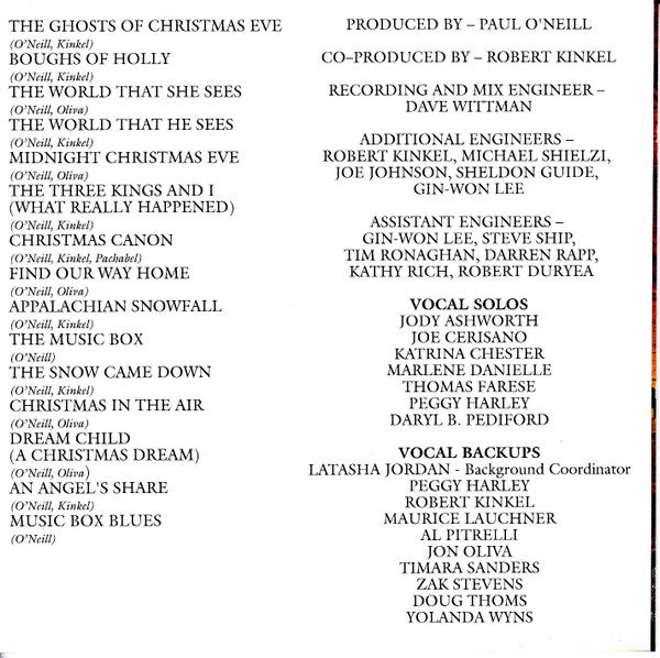 Trans-Siberian Orchestra : The Christmas Attic (CD, Album, RE, Cin)