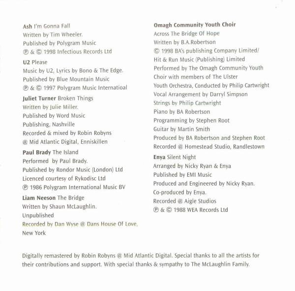 Various : Across The Bridge Of Hope (CD, Album, RM)