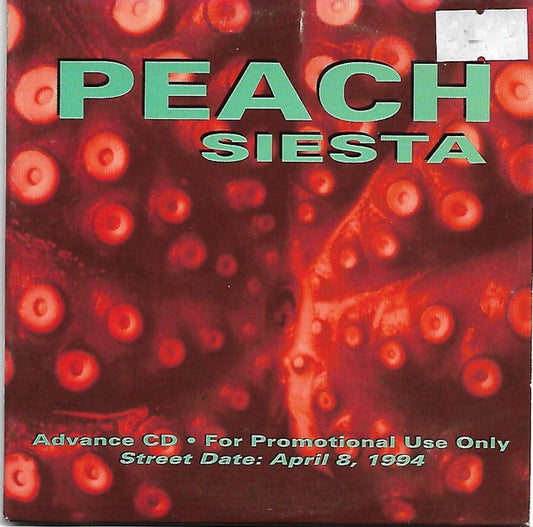 Peach (13) : Siesta (CD, Advance, Album, Promo)