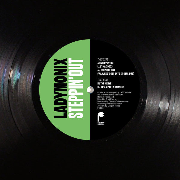 LadyMonix : Steppin' Out (12", EP)