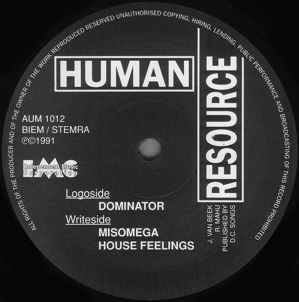 Human Resource : Dominator (12", Single)